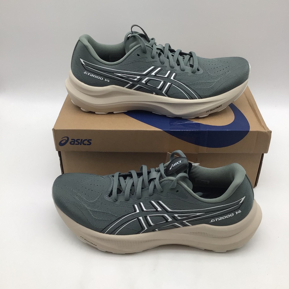 Asics GT-2000 14‎ Mens Running Shoes Monument White 1011C056-020 Size 9 NEW